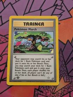 Pokemon March [LP] 1st Edition Neo Genesis Set - Pokemon Card 102/111 - Image 1