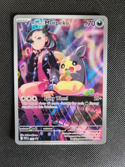 Pokemon Cards - Marnie's Morpeko SVP 206 Black Star Promo Card English NM/M - Image 3