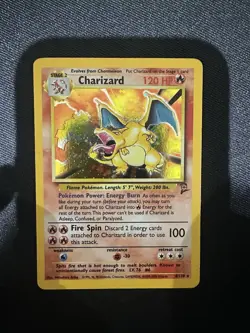 Pokemon TCG Charizard Celebrations Holo Card 4/130 Base Set 2 Rare - Image 1