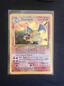 Pokemon TCG Charizard Celebrations Holo Card 4/130 Base Set 2 Rare - Image 4