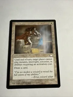 Slightly Played, English - 1 x MTG Abeyance Weatherlight - Image 1