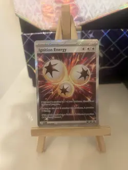 Pokemon TCG Phantasmal Flames Ignition Energy 124/094 Secret Rare Card Near Mint - Image 1