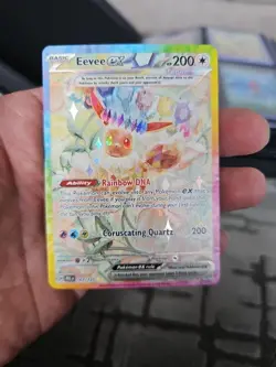 Pokemon Eevee TCG EX Sir 167/131 Prismatic Evolutions Card NM Condition - Image 2
