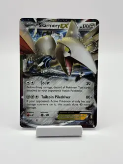 Pokemon TCG Skarmory-EX XY 80/146 Holo Holo Rare EX Card - Image 1