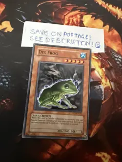 1x Des Frog Random Set/Edition/Rarity YuGiOh! Cards! See Description! 😎 - Image 1