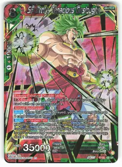 SS Broly, Tenacious Onslaught BT22-132 SR Dragon Ball Super Card - Image 1