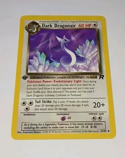 1st Edition DARK DRAGONAIR 33/82 - Team Rocket NM 🌟 Vintage Pokemon Card 2000 - Image 1