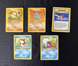 Pokemon Jungle Unlimited Bundle - Lot Of 21 Cards - LP to HP Conditions - Image 1