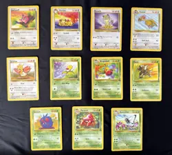Pokemon Jungle Unlimited Bundle - Lot Of 21 Cards - LP to HP Conditions - Image 3