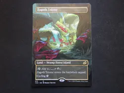Zagoth Triome Showcase NM/LP [Ikoria: Lair of Behemoths] Mtg Free Tracking! - Image 1