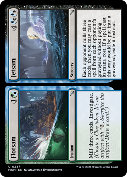 Flotsam // Jetsam [Murders at Karlov Manor] Magic MTG - Image 1