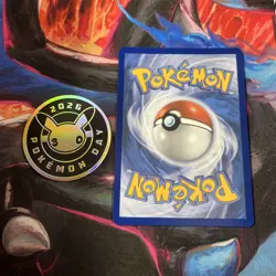 Pikachu 051 /162 Stamped 2026 Pokemon Day 30 Promo with coin TCG W/ SWIRL - Image 3