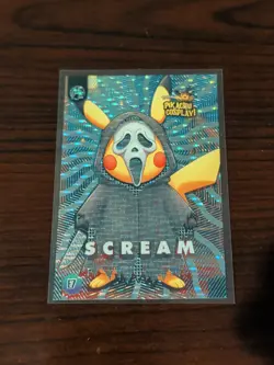 Pokemon Pikachu Cosplay! Scream Silver Foil - Image 1