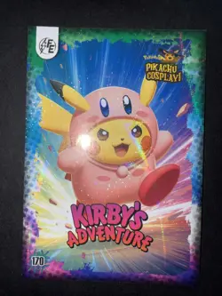 Kirby’s Adventure Cosplay (Pikachu) #170 - Holo - Pokemon - Electric - Image 1