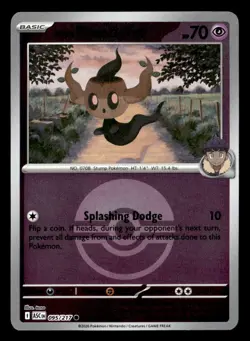 Pokemon Hop's Phantump (Energy Symbol Pattern) #095/217 tcg Near Mint or Better - Image 1