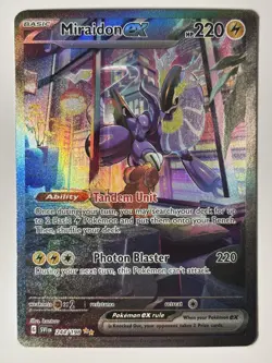 Miraidon ex 244/198 SIR – Scarlet & Violet SV01 – NM English Pokemon TCG - Image 1