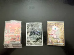 Pokemon TCG Mew, Mewtwo 151, Metal Mew promo - Image 1