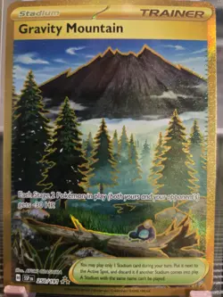 Pokemon Gravity Mountain Hyper Rare Surging Sparks 250/191 - Image 1