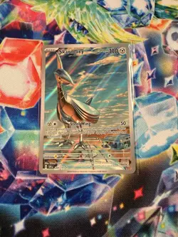 Pokemon TCG Skarmory 209/191SV08: Surging Sparks Illustration Rare Holo Card - Image 2