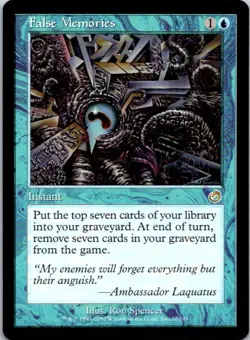 False Memories Magic The Gathering Torment Near Mint - Image 1
