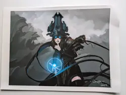 Voidmage Husher - signed Chippy 2007 - print magic the gathering mtg - Image 1