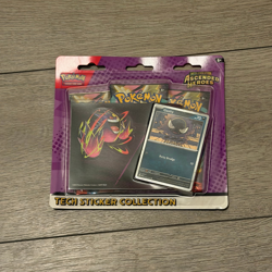 Pokemon Ascended Heroes Tech Sticker Collection Pack (Gastly) - SEALED/NEW - Image 1