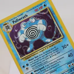 Pokemon TCG - Poliwrath 13/102 Base Set Holo Rare WOTC - EXC - Image 1