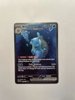 Blastoise ex 200/165 Special Illustration Rare 151 Pokemon Near Mint - Image 1