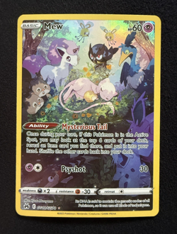 Mew GG10/GG70 Crown Zenith Galarian Gallery NM Pokemon - Image 1