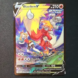 Pokemon Blaziken V TG14/TG30 Silver Tempest Trainer Gallery Ultra Rare Holo - Image 1