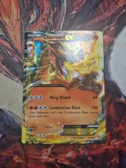 Charizard EX (12) Ultra Rare Pokemon XY - Flashfire Holo 12/106 - LP/MP - Image 1