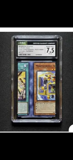CUSTOM LISTING FOR BUYER. 3 Yugioh Miscut Cgc - Image 2