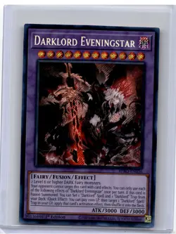 2026 Yu-Gi-Oh!—Darklord Eveningstar #BPRO-EN036 Burst Protocol—SR (1st Ed) - Image 1