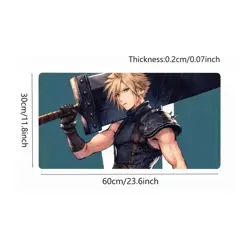Playmat Cloud Strife Final Fantasy TCG MTG Magic The Gathering - Image 3