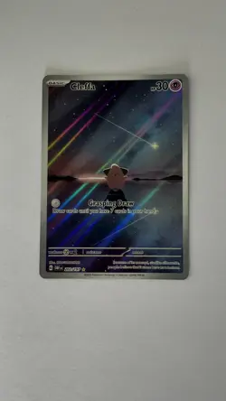 Pokemon TCG Cleffa 202/197- Obsidian Flames- Illustration Rare- Pack Fresh- NM - Image 1