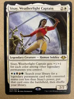MTG 1x Sisay, Weatherlight Captain 29 Modern Horizons Magic the Gathering x1 NM - Image 1