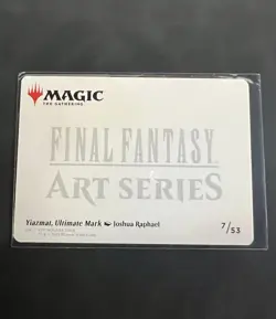 Yiazmat Ultimate Mark Art Series MTG: Final Fantasy NM Condition - Image 2