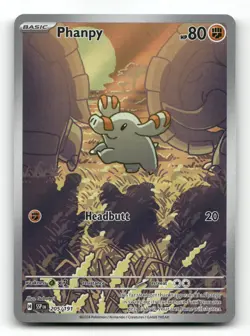 Phanpy 205/191 - Surging Sparks - Pokemon Card NM/M - Image 1