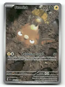 Stunfisk 202/191 - Surging Sparks - Pokemon Card NM/M - Image 1