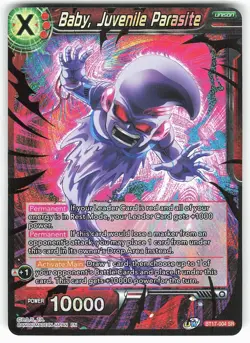 Baby, Juvenile Parasite BT17-004 SR Dragon Ball Super Card - Image 1