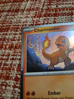 Charmander SVP 047 ~ Cosmos Holo Swirl 151 Poster Promo Mint/NM Pokemon TCG Card - Image 1