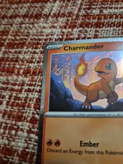 Charmander SVP 047 ~ Cosmos Holo Swirl 151 Poster Promo Mint/NM Pokemon TCG Card - Image 2