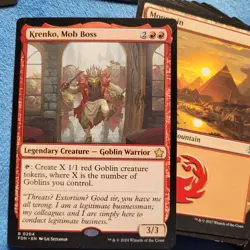 Commander Deck MTG - Krenko, Mob Boss ***GOBLINS*** Pure Tribal KindRED Magic - Image 1