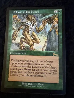 Defense of the Heart MTG ( Magic The Gathering) lightly Played - Image 1
