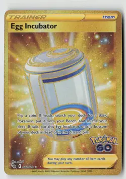 Egg Incubator (Secret) 087/078 - Pokemon GO Holo - PTCG - Image 1