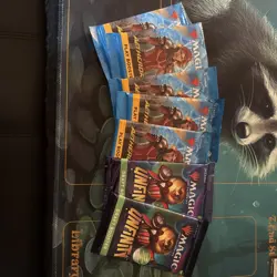 Lot of 7 Magic The Gathering MTG Packs - Unopened Draft/Set Boosters! - Image 1