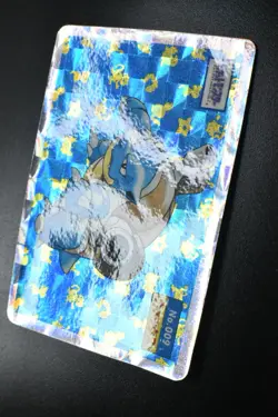 Blastoise No. 009 Topsun 1995 Holofoil Prism Japanese Pokemon Card - Image 4