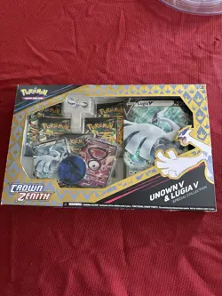Pokemon Crown Zenith Unown V & Lugia V Special Edition Collection Box - Image 1
