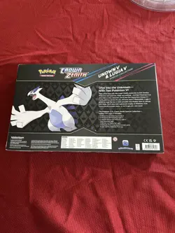 Pokemon Crown Zenith Unown V & Lugia V Special Edition Collection Box - Image 2