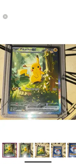 Pokemon TCG Pikachu EX 276/217 Ascended Hero’s English SIR - Image 1
